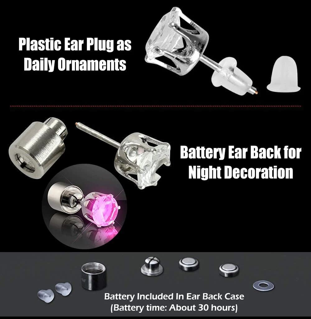 Stilfulde LED-belyste kroneørering