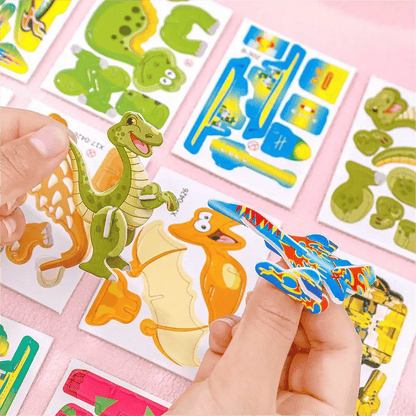 🔥Uddannelse 3D-tegneserie-puslespil