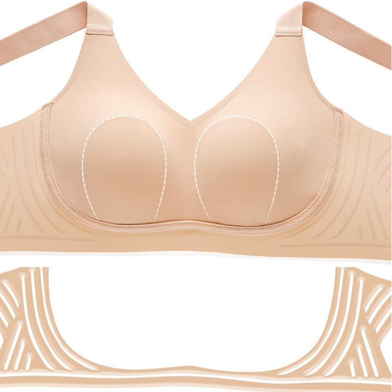 🎁Køb 2, få 1 gratis🔥 🏆Trådløs, hudvenlig push-up-bh uden mærker