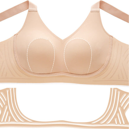 🎁Køb 2, få 1 gratis🔥 🏆Trådløs, hudvenlig push-up-bh uden mærker