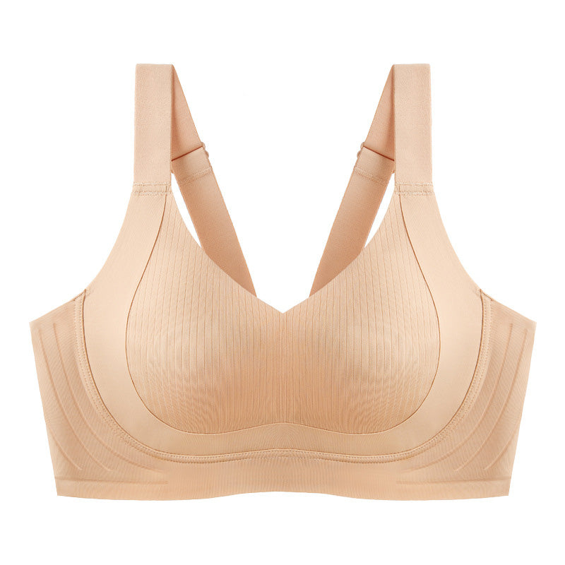 🎁Køb 2, få 1 gratis🔥 🏆Trådløs, hudvenlig push-up-bh uden mærker