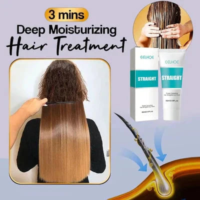 ⏳Begrænset tid 49% rabat💥2025 New Upgrade Keratin Treatment Hair Smoothing Cream