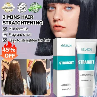 ⏳Begrænset tid 49% rabat💥2025 New Upgrade Keratin Treatment Hair Smoothing Cream