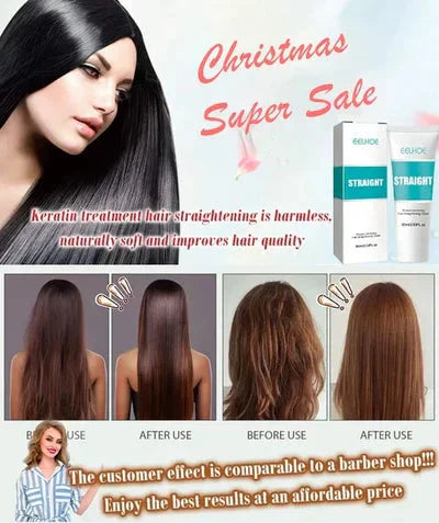 ⏳Begrænset tid 49% rabat💥2025 New Upgrade Keratin Treatment Hair Smoothing Cream