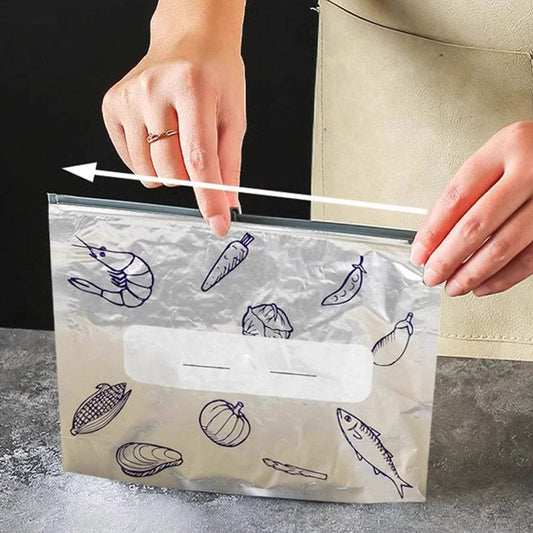 Antibakteriel friskhedspose af aluminiumsfoli