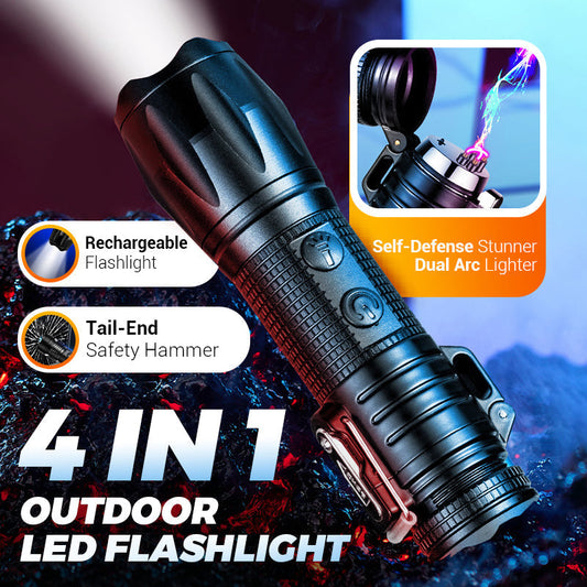 🔦Multifunktionel genopladelig lommelygte⚡