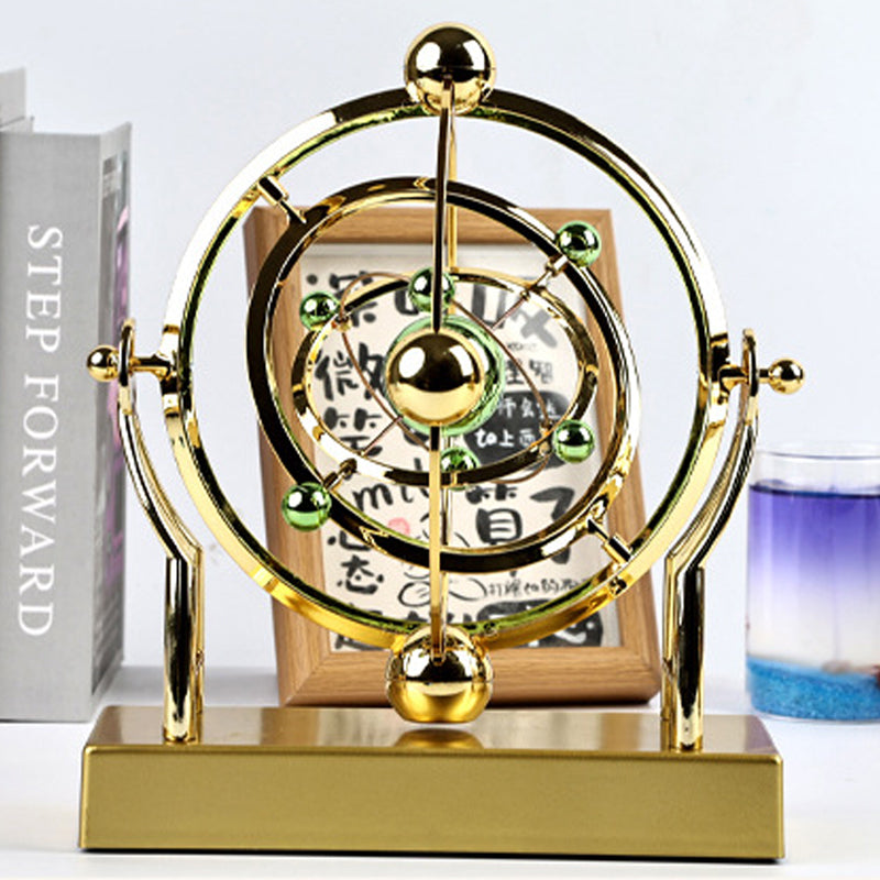 🌀Pendul med evig bevægelse i himmelbane - Kreativ roterende dekoration til hjemmet