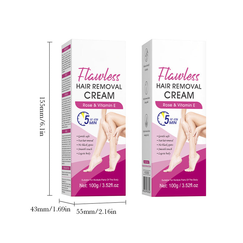 🎁SIDSTE DAG - KØB 1 FÅ 1 GRATIS🎁Flawless & Gentle hårfjerningscreme