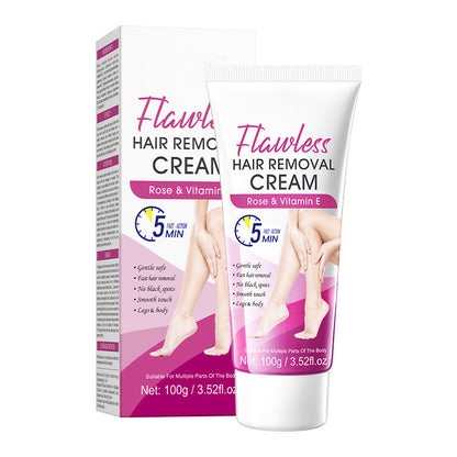 🎁SIDSTE DAG - KØB 1 FÅ 1 GRATIS🎁Flawless & Gentle hårfjerningscreme