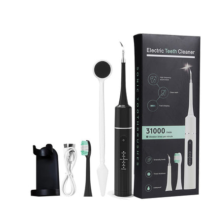 ⏳ 💥Hot Sale med 50 % rabat💥🦷✨Smile Brighter - Professionel ultralydstandsrenser med hastighedsregulering
