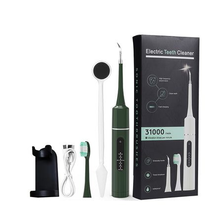 ⏳ 💥Hot Sale med 50 % rabat💥🦷✨Smile Brighter - Professionel ultralydstandsrenser med hastighedsregulering