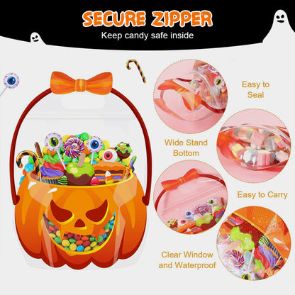 🎃 Gør Slikjagten Endnu Sjovere! 🍬👻 Søde Halloween-Græskarposer, Som Børnene Vil Elske! ✨