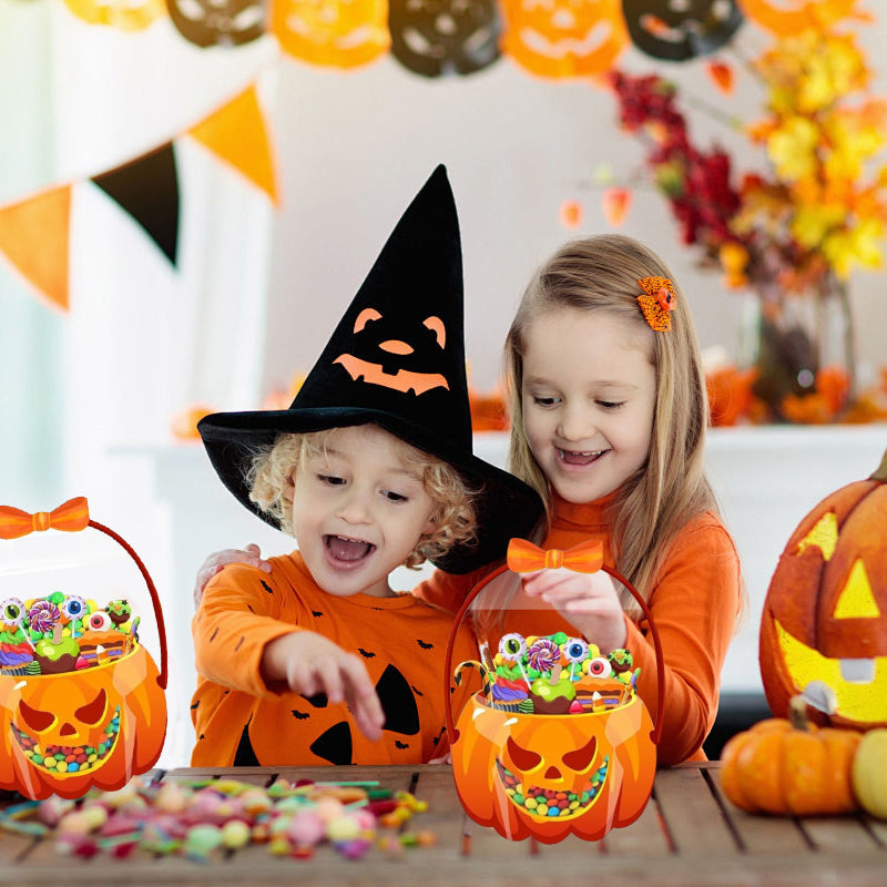 🎃 Gør Slikjagten Endnu Sjovere! 🍬👻 Søde Halloween-Græskarposer, Som Børnene Vil Elske! ✨