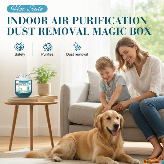 🔥 Begrænset tid før salg⏰Indoor Air Purification Dust Removal Magic Box🏠