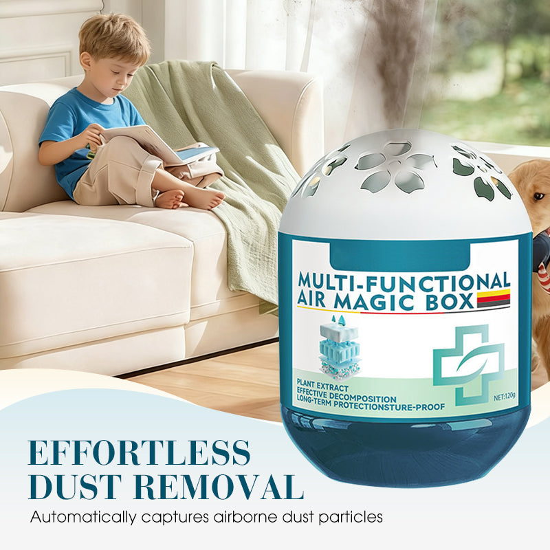 🔥 Begrænset tid før salg⏰Indoor Air Purification Dust Removal Magic Box🏠