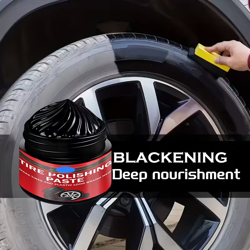 🏆 Sidste dags tilbud:🚗✨ Paste til fornyelse af bildæk og plastlister – Gendanner glansen, forhindrer revnedannelse og er nem at påføre