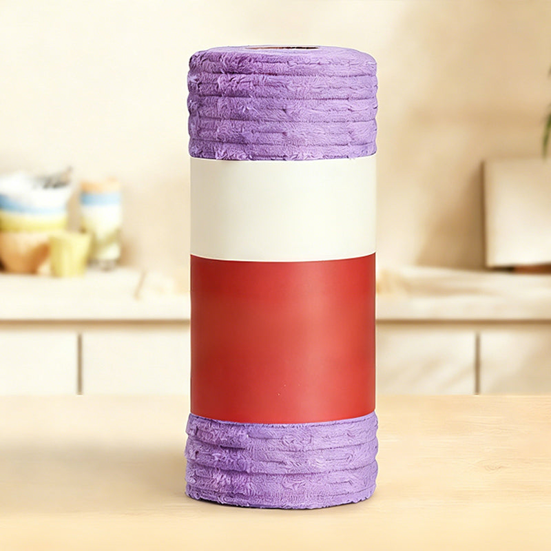🔥 50% RABAT I BEGRÆNSET TID – Ultra-absorberende Riv-af Rengøringsrulle – Flergangsbrug – Ribbestruktur, Ridsefri – Perfekt til Køkken, Glas, Elektronik & Kæledyrshår 🧼✨🛡️