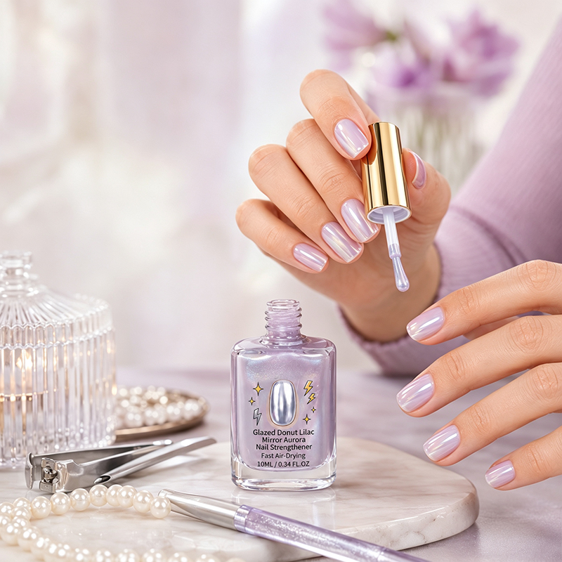 🎉 Udsalg 2026 — Over 24.700 solgt!💅 Lilac Glossy Mirror negleforstærk