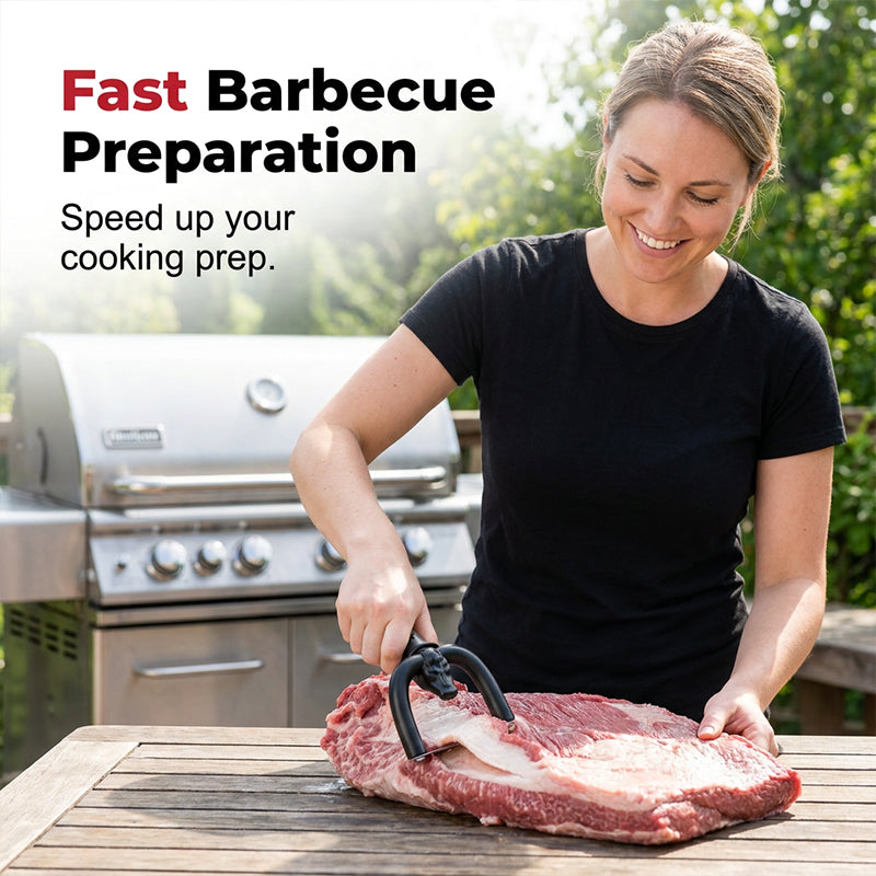 🔥50 % RABAT! 🥩 Håndholdt fedtfjerner til oksekød og svinekød, bærbart værktøj til fjernelse af kødfedt, praktisk køkkenredskab til grillning, der gør det nemt at trimme bryststykket